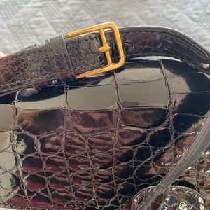 Vintage Celine Crocodile purse